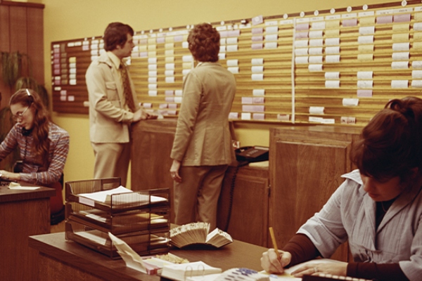 Antigua oficina años 70